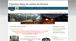 Desktop Screenshot of fourriere-velo-ge.ch